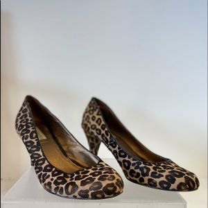 Leopard print heels